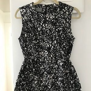 Black and White Dress